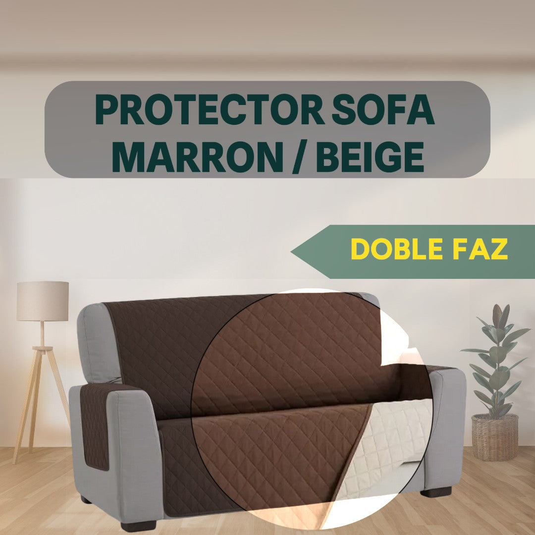 Forro Protector Para Sofá, Doble Faz